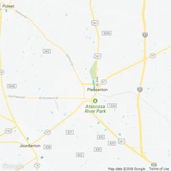 LawnStarter service area around  Pleasanton TX 