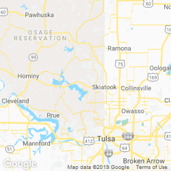 LawnStarter service area around  Skiatook OK 